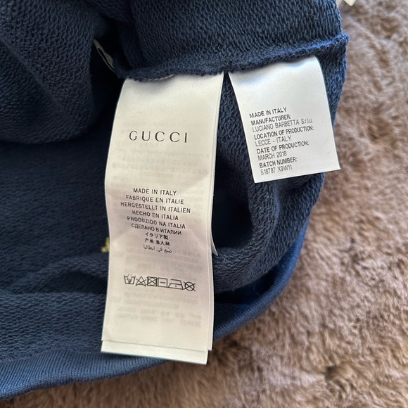 *NWT* GUCCI BABY DRESS WITH EMBROIDERY DESIGN AND RAINBOW COLLAR, 12/18 MONTHS - Picture 3 of 9